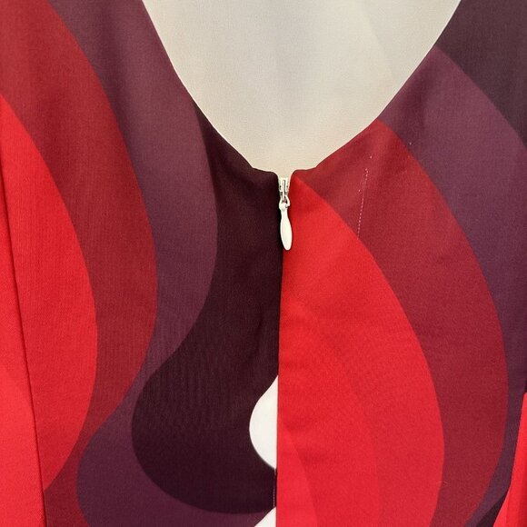 C/MEO Collective red swirl dress - Picture 7 of 9